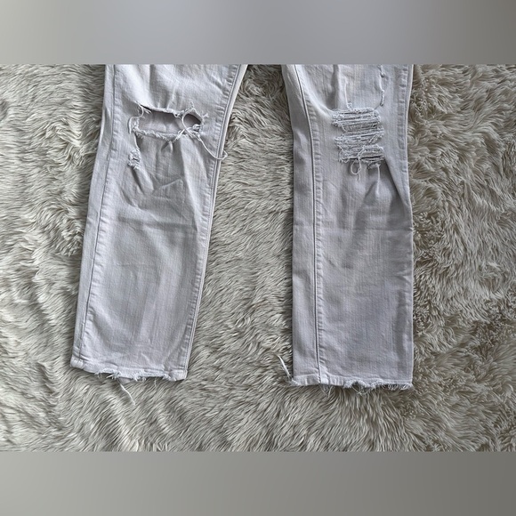 Mother Superior Denim High Waisted Rascal Ankle Jeans Devil Drinks Coffee Sz 30 - Picture 3 of 15